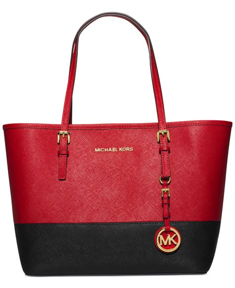 michael kors red tote handbag|michael kors red mini bag.